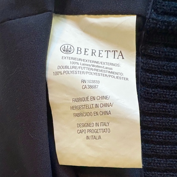 Men’s Wool Zip-Up Cardigan Sweater - Picture 4 of 4